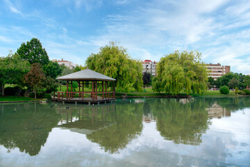 Fototapeta premium pavilion in the park