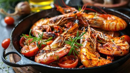 Seafood delicacy dish