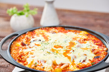 Korean Healthy Food. Korea Cuisine. Fresh Ingredients.