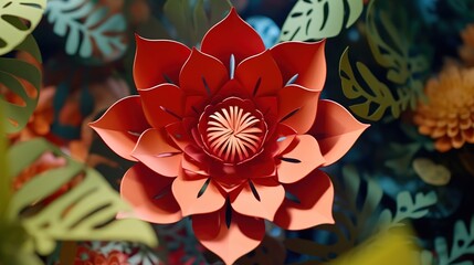 red and yellow flower