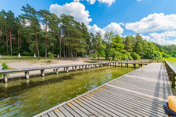 Przystań nad jeziorem © Marcin