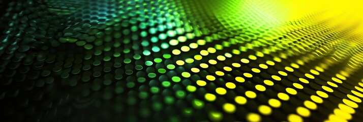 Vibrant Abstract Grid: Illuminating Future with Light Colors and Sparks - A Modern Wallpaper Banner Layout,  3:1, banner , green, red colors