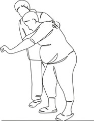 labor pains in a woman