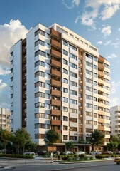 Modern Apartment Building Exterior Design