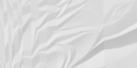 White fabric background. white crumpled paper background texture pattern overlay. wrinkled high resolution arts craft and Seamless white crumpled paper.	
