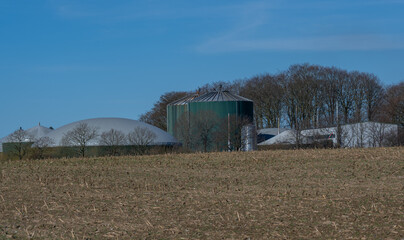 Biogasanlage zur Stromerzeugung und Energiegewinnung