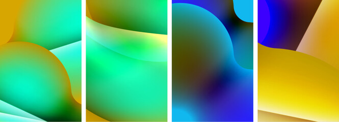 Abstract colors. Abstract backgrounds for wallpaper, business card, cover, poster, banner, brochure, header, website