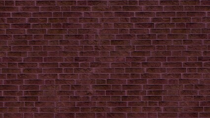 Naklejka premium Brick stone pattern red for interior floor and wall materials