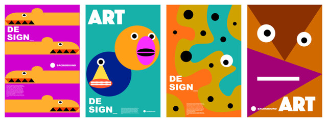 abstract colorful simple background for banner, poster, template, design, etc