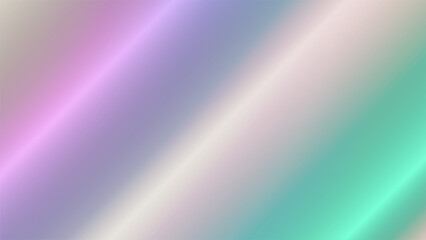 Bright horizontal glowing background with holographic metallic effect. Trendy wallpaper of modern design for flyers, websites, covers, brochures, presentations, banners. Vector 1920*1080 EPS10