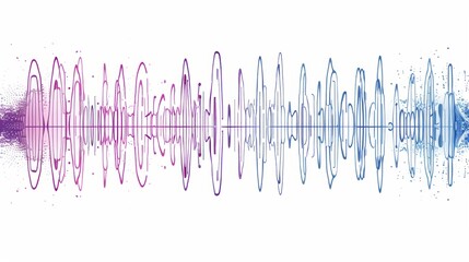 Pixelated sound wave visualization: a detailed representation of high fidelity audio