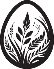 silhouette of a plant