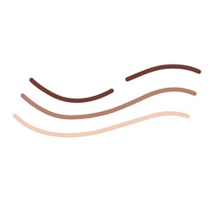 Obraz premium Aesthetic Wave Line