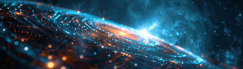 Fototapeta premium Sharp focus background image showcasing cloud computing technology.