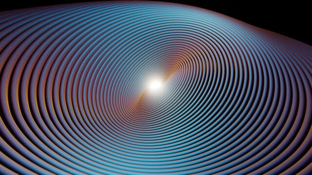 Curved Continuum: A Mesmerizing Journey through Flowing Lines and Vivid Gradients