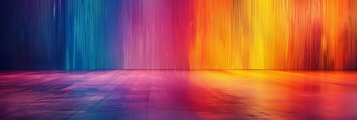 Vibrant Chromatic Flow of Radiant Illumination and Captivating Iridescence