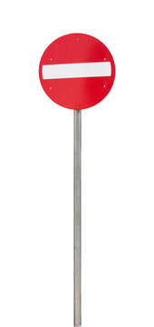 stop sign. road traffic sign isolated on white