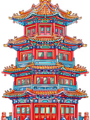 cartoon illustrator card or background .