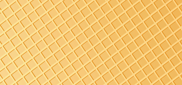 ice cream waffle texture vector background