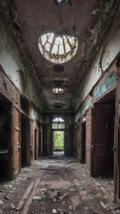 Fototapeta premium Explore and photograph abandoned and forgotten spaces.