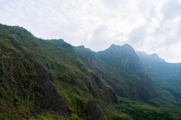 landscape in the mountains