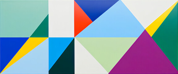 abstract and contemporary illustration with geometric shapes and patterns