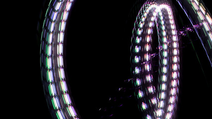 Digital Wallpaper Gaming Streaming Background Futuristic Abstract Neon Overlay Effect
