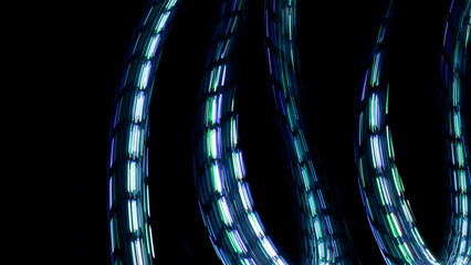 Digital Wallpaper Gaming Streaming Background Futuristic Abstract Neon Overlay Effect