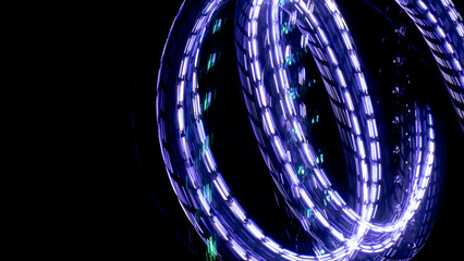 Digital Wallpaper Gaming Streaming Background Futuristic Abstract Neon Overlay Effect