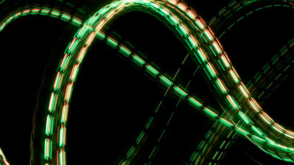 Digital Wallpaper Gaming Streaming Background Futuristic Abstract Neon Overlay Effect