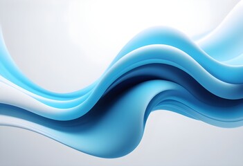 Fototapeta premium Abstract 3d gradient background, artistic blur fluid gradient wallpaper