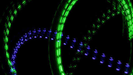 Digital Wallpaper Gaming Streaming Background Futuristic Abstract Neon Overlay Effect