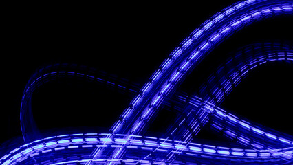 Naklejka premium Digital Wallpaper Gaming Streaming Background Futuristic Abstract Neon Overlay Effect