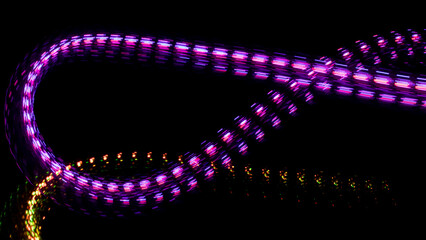 Digital Wallpaper Gaming Streaming Background Futuristic Abstract Neon Overlay Effect