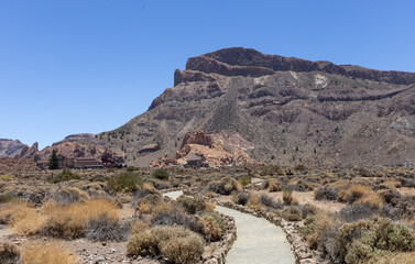 Roques de García  auf Teneriffa, Spanien.