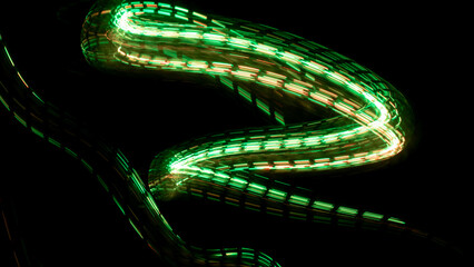 Digital Wallpaper Gaming Streaming Background Futuristic Abstract Neon Overlay Effect