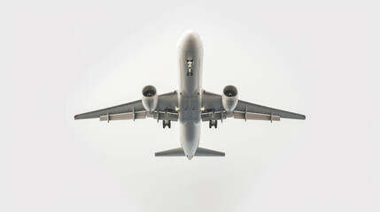 Fototapeta premium Passenger Plane with Lights