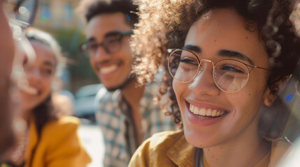 Joyful Moments in the City