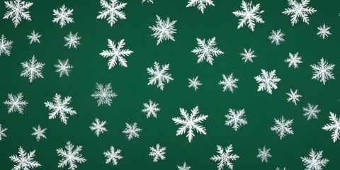 Snowflake christmas seamless background. Snowfall seamless pattern. Winter holidays wallpaper background. 