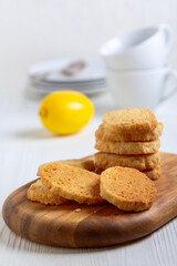 Traditional homemade shortbread.