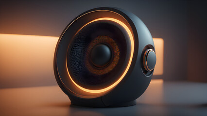 Future audio peripheral speaker design concept