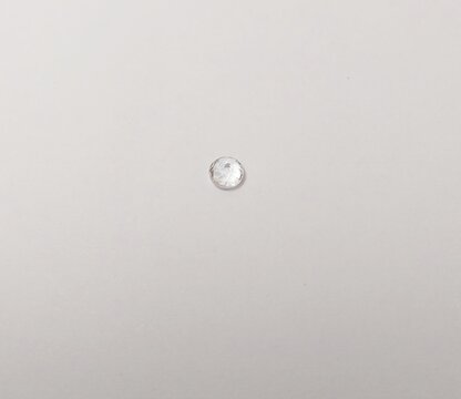 white topaz gemstones back
