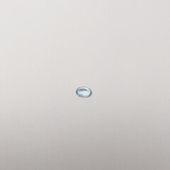 blue topaz gemstones oval shape back
