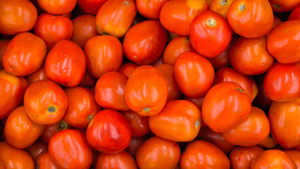 Tomatoes in the store. for background