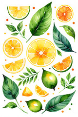 lemons, and limes