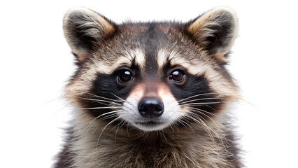 Obraz premium Close-up portrait of a raccoon