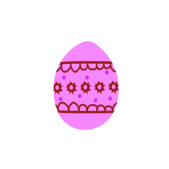 patterned easter eggs