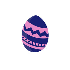 patterned easter eggs