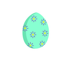 patterned easter eggs