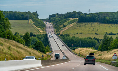Highway in Normandy
